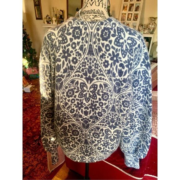 Boden Blouson Sleeve Fluffy Wool & Alpaca-Blend Sweater NWT - Picture 4 of 6